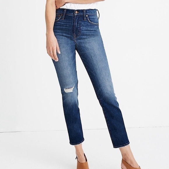 Madewell The Perfect Vintage Crop Jeans in Women’s pants size 24 - Picture 1 of 11